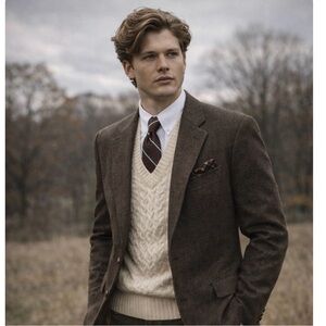 ZEGNA WOOL AND CASHMERE BLAZER SPORTCOAT Designer, Classic,Luxury, Premium LG